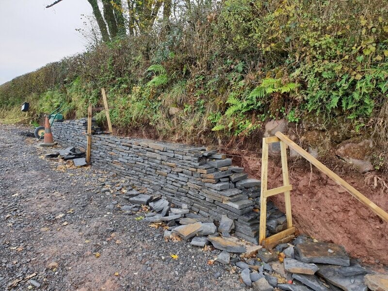 Blue Pennant Dry Stone Natural Stone Cladding Slips