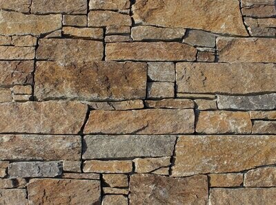 Stone Panel System - Rustic Quartz Real Stone Cladding Panels (Sample)
