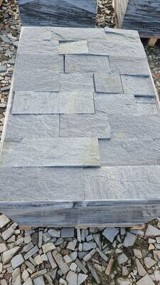 Anthracite Slate natural coursed stone slips