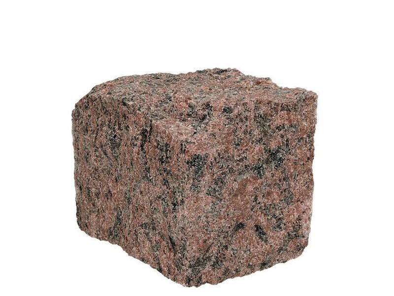 Red Split Granite Cubes 50x50x50mm (1000kg - 9 sqm)