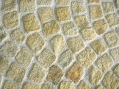 Buff Sandstone Split Cubes 100x100x100mm (1000kg - 5 sqm)