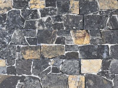 Stone Panel System - Black Limestone