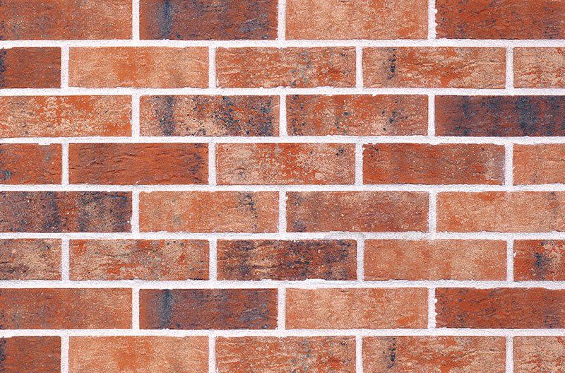 Brick Street (HF05) Old Castle - Clinker Brick Slips - 1m2 
