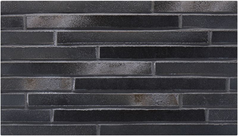 Long Premium 490 Black Blue Brick Slips