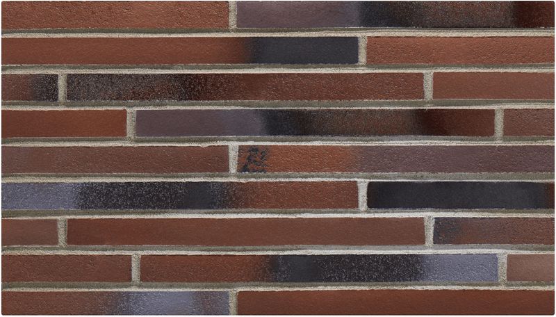 Long Premium 490 Brown Blue Brick Slip Samples