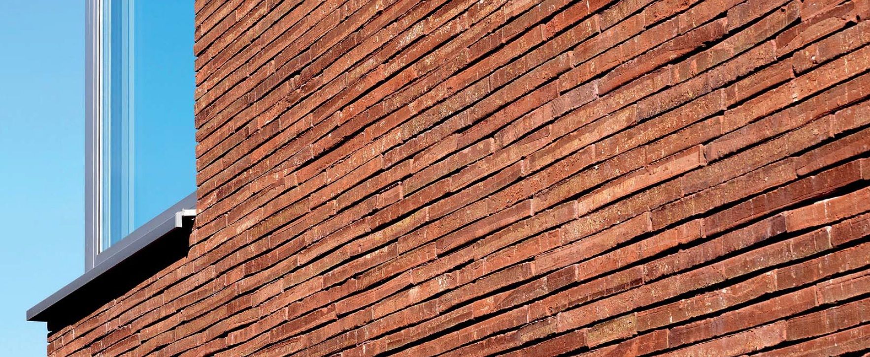 Long Clay 495 Red Handmade Roman Brick Slip Samples