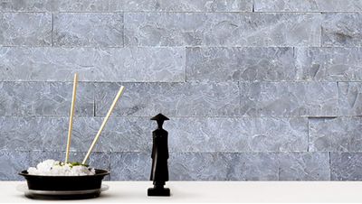 Ice Grey - Split Face Stone Slips (sample) Ice Grey - Split Face Stone Slips (sample)