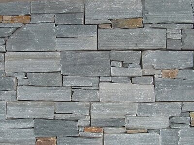 Stone Panel System - Green Slate Real Stone Cladding Panels (Full Crate + Fixing Kit) Stone Panel System - Green Slate Real Stone Cladding Panels (Full Crate + Fixing Kit)