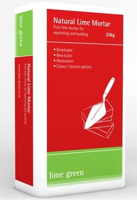Natural Lime Mortar for Brick & Stone - Chalk Natural Lime Mortar for Brick & Stone - Chalk