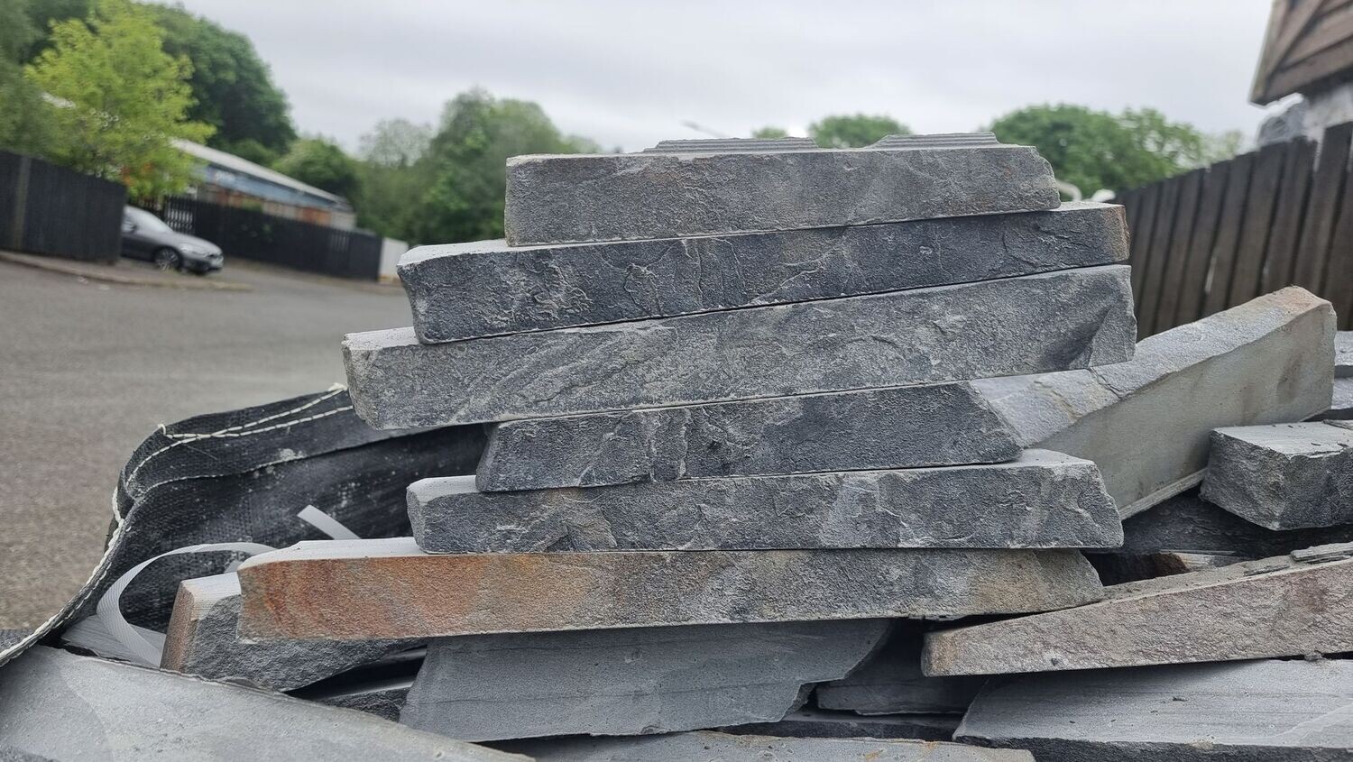 Blue Pennant Stone - Gabion Stones / Garden Stones