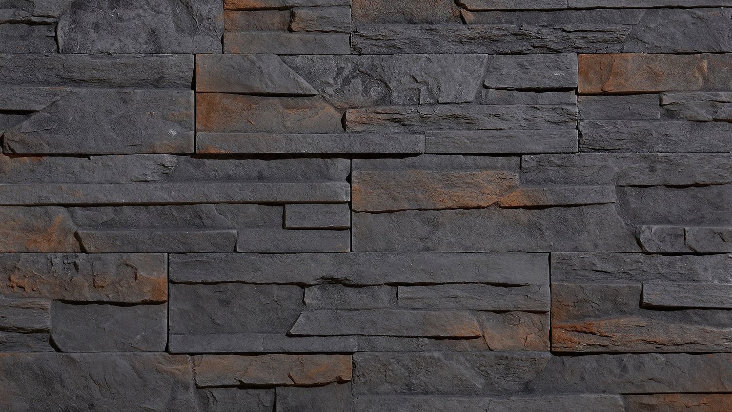 NEPAL BLACK NO3 - Cast Stone Slips (1 box / 0.46sqm)