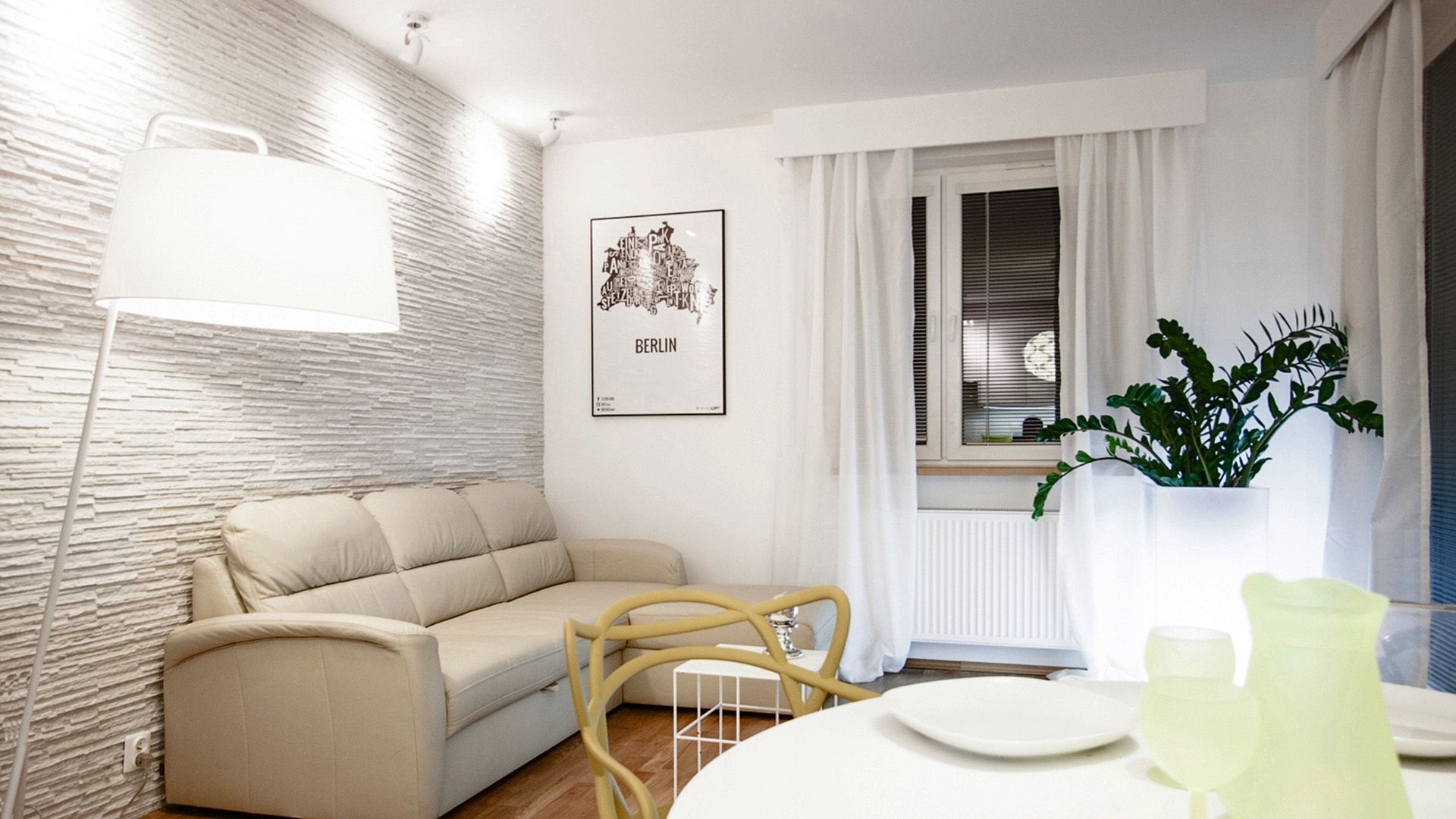 PALERMO NO.1 WHITE - Cast Stone Panels (Samples)