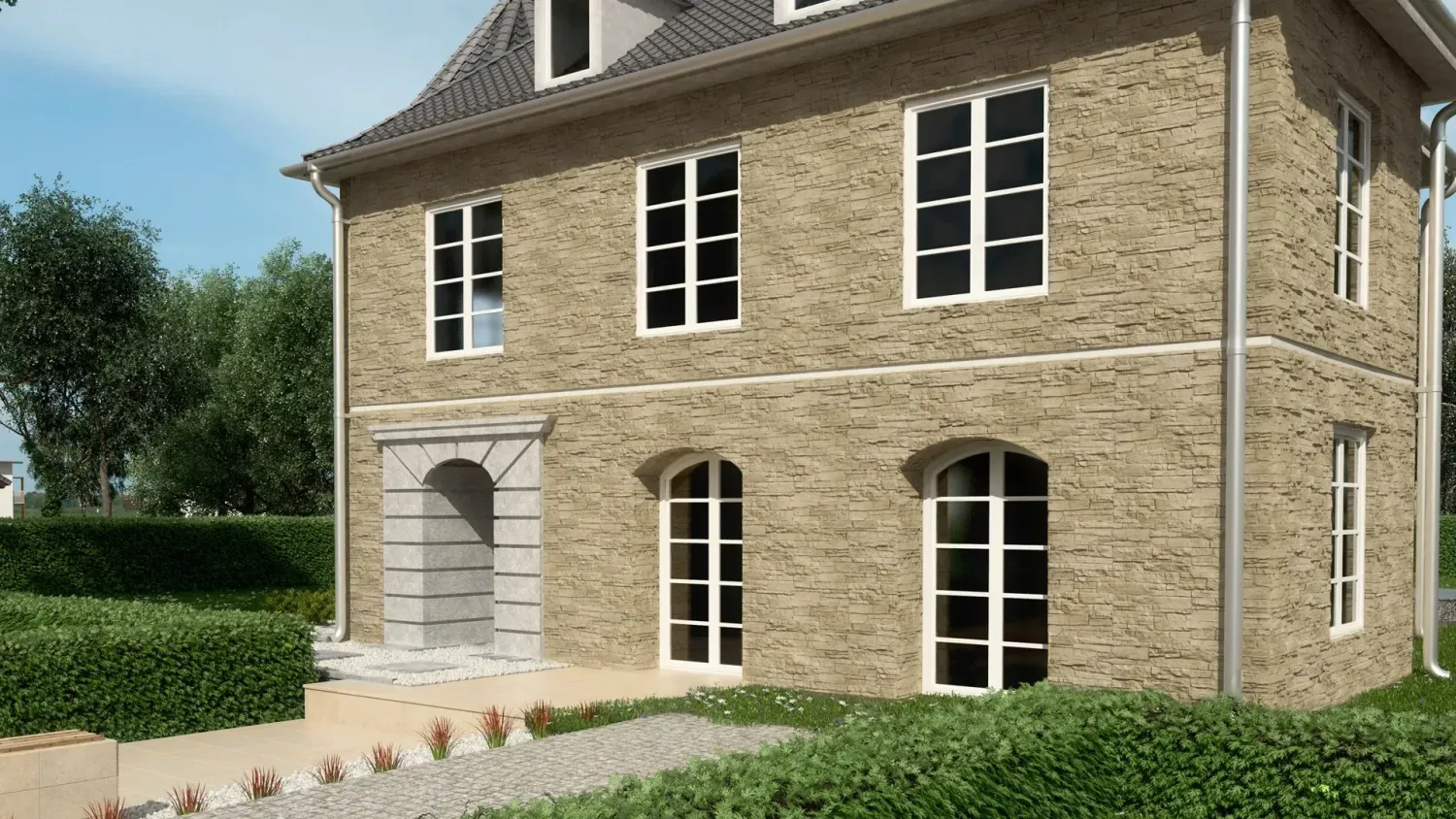 LYON NO.1 - Cast Stone Corners (1 box / 1 lm) LYON NO.1 - Cast Stone Corners (1 box / 1 lm)