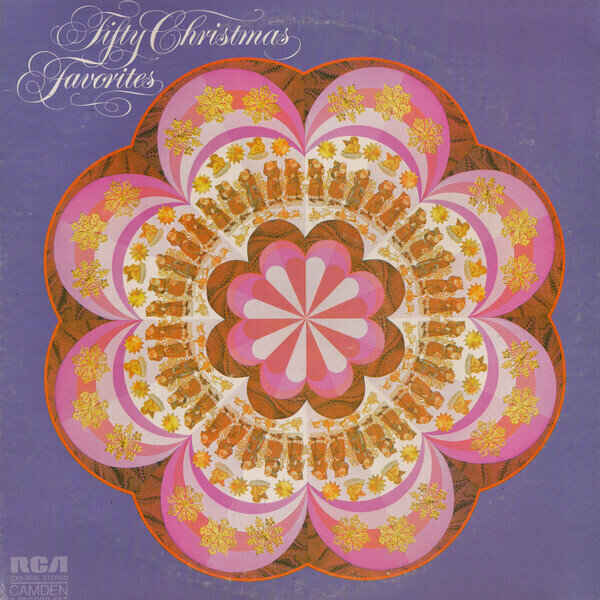Living Trio With Chimes And Bells, Living Guitars, The Organ Masters And Organ and Chimes ‎– Fifty Christmas Favorites