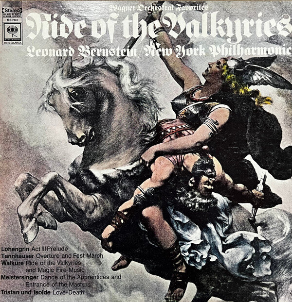 Wagner - Leonard Bernstein, New York Philharmonic ‎– Wagner Orchestral Favorites - Ride Of The Valkyries