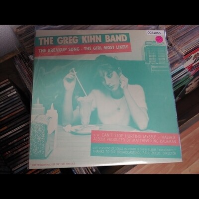 Kihn, Greg - Greg kihn Band The Breakup Song / The Girl Most Likely single promo