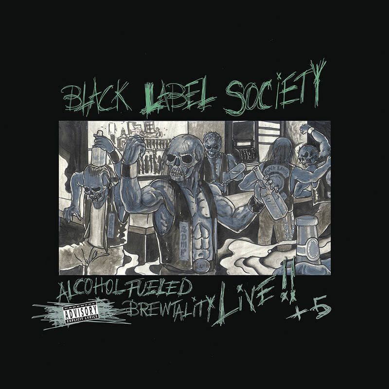 BLACK LABEL SOCIETY / ALCHOHOL FUELED BREWTALITY LIVE (180G/2LP/SPLATTER VINYL) (RSD)