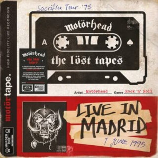 MOTORHEAD / THE LOST TAPES VOL.1 (LIVE IN MADRID 1995) (2LP/RED VINYL) (RSD)