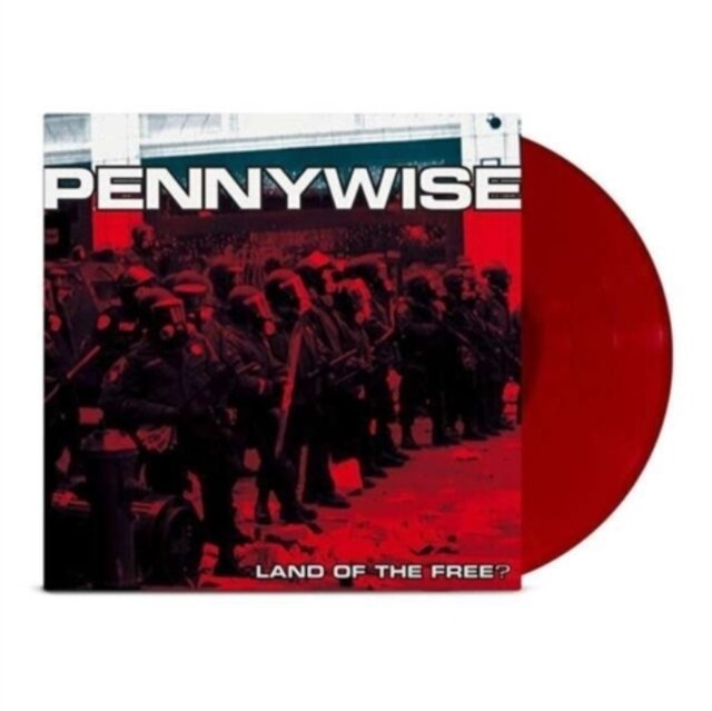 PENNYWISE / LAND OF THE FREE? (RED VINYL)
