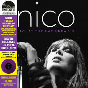 NICO / LIVE AT THE HACIENDA '83 (DELUXE/CRYSTAL CLEAR PURPLE VINYL) (RSD)