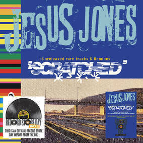 JESUS JONES / SCRATCHED - UNRELEASED RARE TRACKS & REMIXES (180G/BLUE & YELLOW MARBLED VINYL) (RSD)