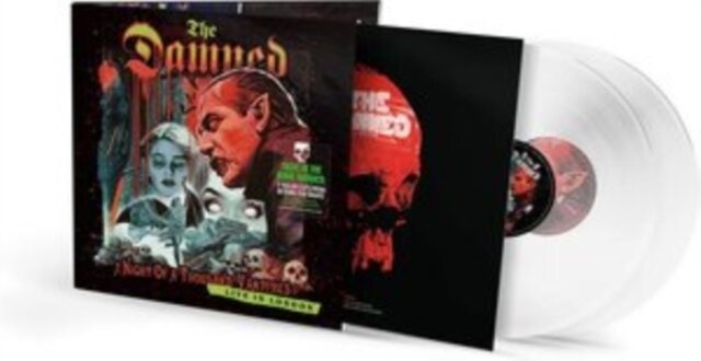DAMNED / NIGHT OF A THOUSAND VAMPIRES (LIMITED CRYSTAL CLEAR/180G/2LP)
