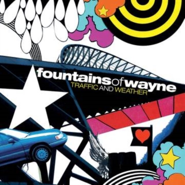 FOUNTAINS OF WAYNE / TRAFFIC & WEATHER (GOLD WITH BLACK SWIRL VINYL) (RSD)