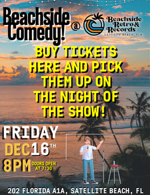 Beachside Retro Comedy Showcase 12/16