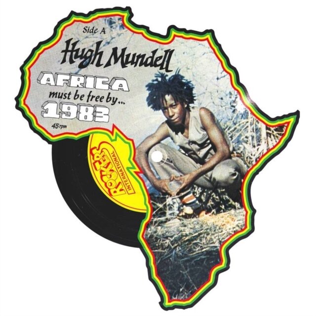 MUNDELL,HUGH & AUGUSTUS PABLO / AFRICA MUST BE FREE BY 1983 (AFRICA SHAPED PICTURE DISC) (RSD)