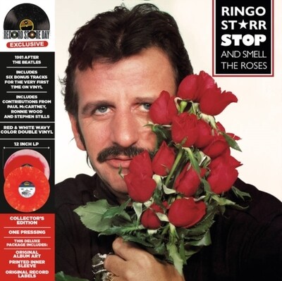 STARR,RINGO - TOP & SMELL THE ROSES (2LP/LAVA LAMP EFFECT 1-CLEAR RED/WHITE/2- (RSD)