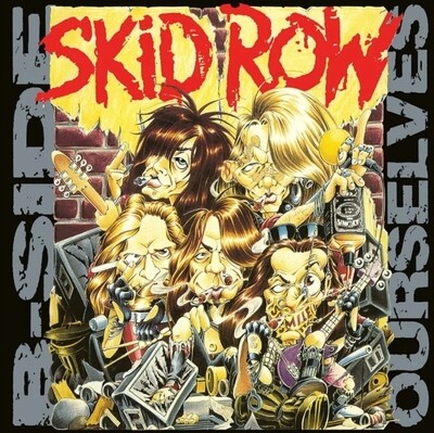 SKID ROW / B-SIDE OURSELVES EP (YELLOW & BLACK MARBLE VINYL) (RSD)