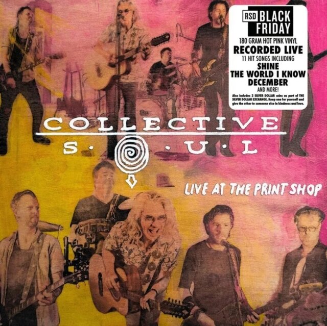 COLLECTIVE SOUL / LIVE AT THE PRINT SHOP (HOT PINK VINYL) (RSD)