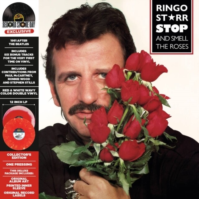 STARR,RINGO - TOP &amp; SMELL THE ROSES (2LP/LAVA LAMP EFFECT 1-CLEAR RED/WHITE/2- (RSD)