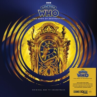 DOCTOR WHO - DOCTOR WHO: THE EDGE OF DESTRUCTION (ZOETROPE PICTURE DISC) (RSD)