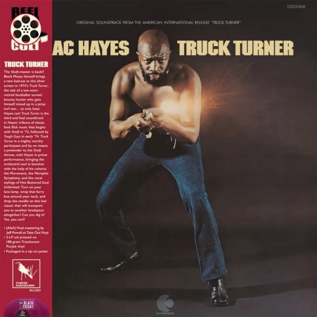 HAYES,ISAAC / TRUCK TURNER OST (180G/2LP/TRANSLUCENT PURPLE VINYL) (RSD)