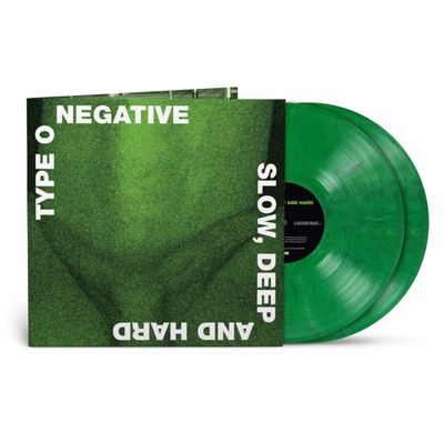 TYPE O NEGATIVE / SLOW DEEP &amp; HARD (2LP/GREEN &amp; BLACK MARBLED VINYL) (ROCKTOBER)