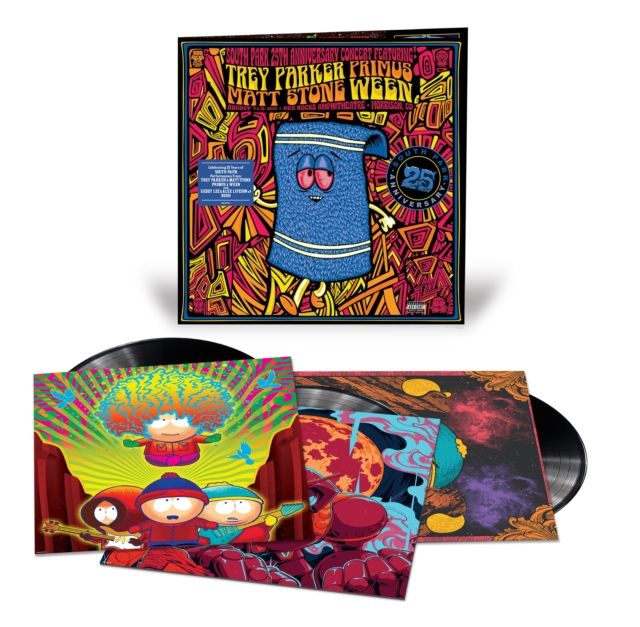 VARIOUS ARTISTS - SOUTH PARK: THE 25TH ANNIVERSARY CONCERT [Black Vinyl] 3LP
