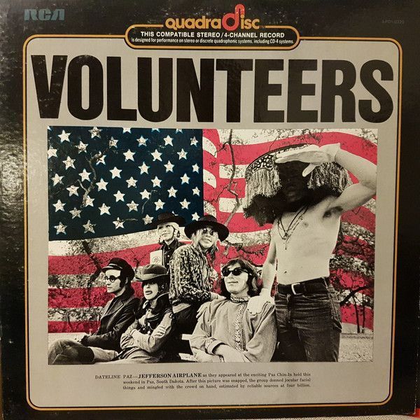 Jefferson Airplane – Volunteers Quadradisc