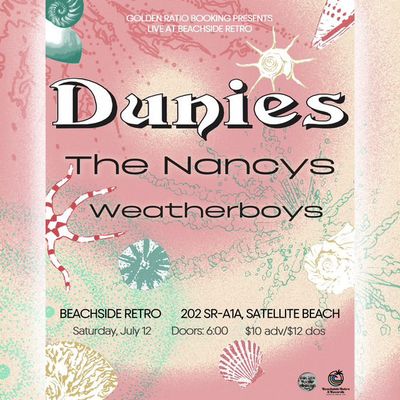 Dunies / The Nancys / Weatherboys