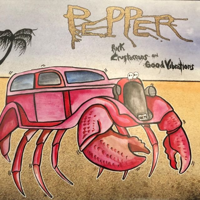 PEPPER / PINK CRUSTACEANS &amp; GOOD VIBRATIONS (HOT PINK VINYL)
