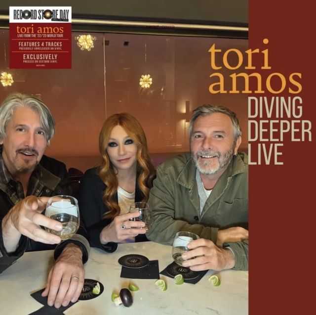 AMOS,TORI / DIVING DEEPER LIVE EP (BONUS TRACKS) (CUSTARD VINYL) (RSD)