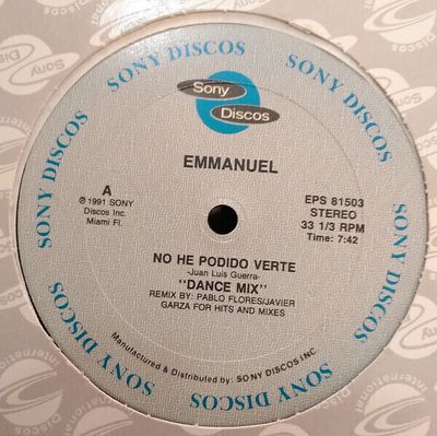 Emmanuel – No He Podido Verte Emmanuel – No He Podido Verte