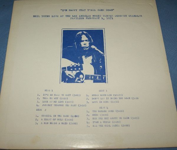 Neil Young – I'm Happy That Y'all Came Down Neil Young – I'm Happy That Y'all Came Down