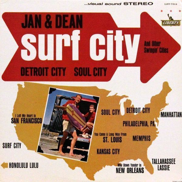 Jan &amp; Dean – Surf City And Other Swingin&#39; Cities