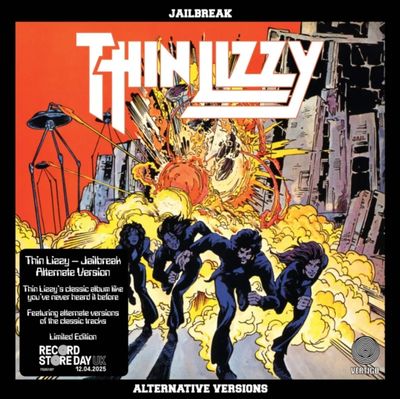 THIN LIZZY / JAILBREAK (ALTERNATE VERSION) (RSD) THIN LIZZY / JAILBREAK (ALTERNATE VERSION) (RSD)