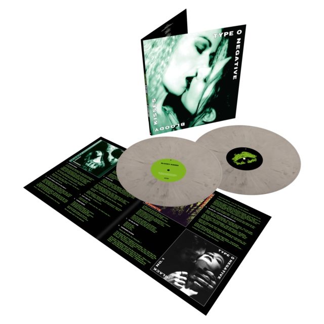 TYPE O NEGATIVE / BLOODY KISSES: SUSPENDED IN DUSK (2LP/LIMITED EDITION/GRAY SLIME VINYL)
