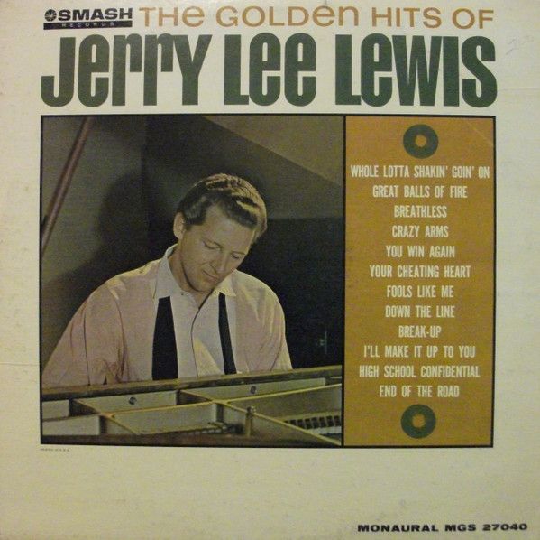 Jerry Lee Lewis ‎– The Golden Hits Of Jerry Lee Lewis