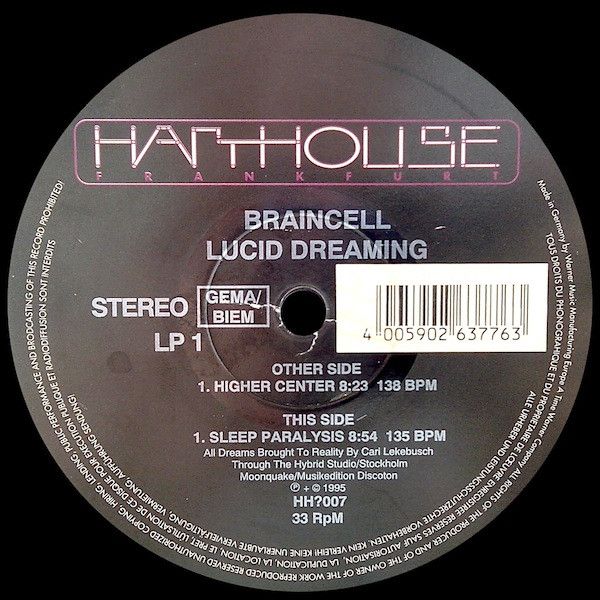 Braincell – Lucid Dreaming Braincell – Lucid Dreaming