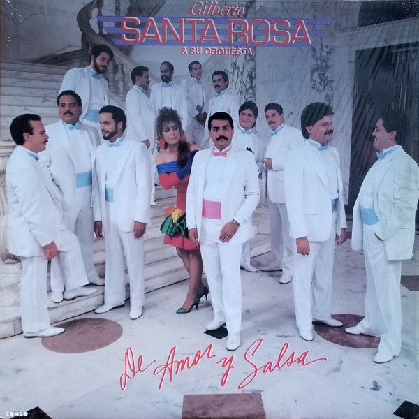 Gilberto Santa Rosa &amp; Su Orquesta ‎– De Amor Y Salsa