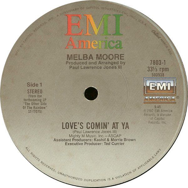 Melba Moore – Love's Comin' At Ya Melba Moore – Love's Comin' At Ya